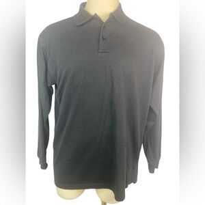 LAPG Operator Tactical Black Long Sleeve Polo Shirt Men’s XL